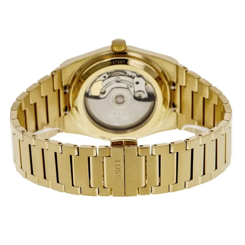 Tissot PRX Powermatic 80 Champagne 35mm Dial Unisex Watch- T137.207.33.021.00